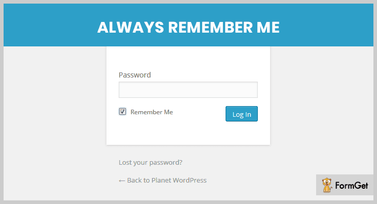 always-remember-me- WordPress Checkbox Plugins