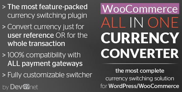 WooCommerce All in One Currency Converter – Promex®