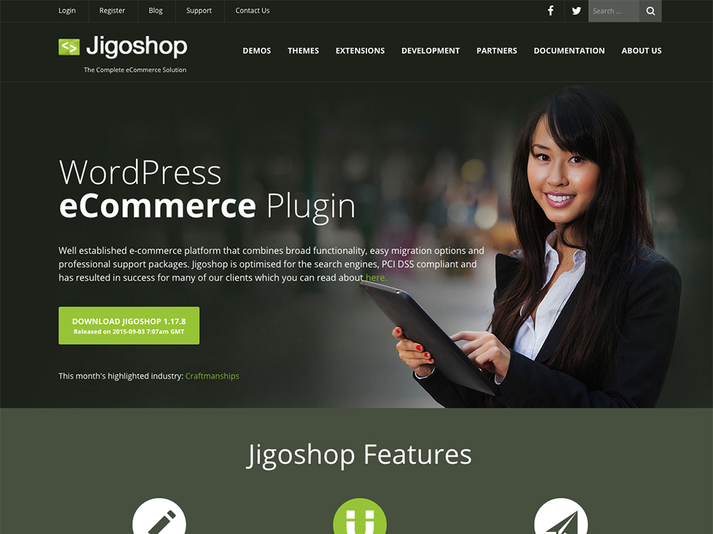 Plugin WordPress Jigoshop