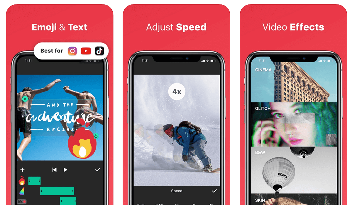 9 ứng dụng làm video tốt nhất 2021 cho iPhone và iPad