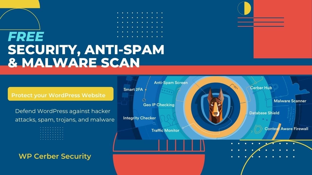 FREE Security, Anti-spam & Malware Scan | WordPress Website Security Plugin | WP Cerber - YouTube