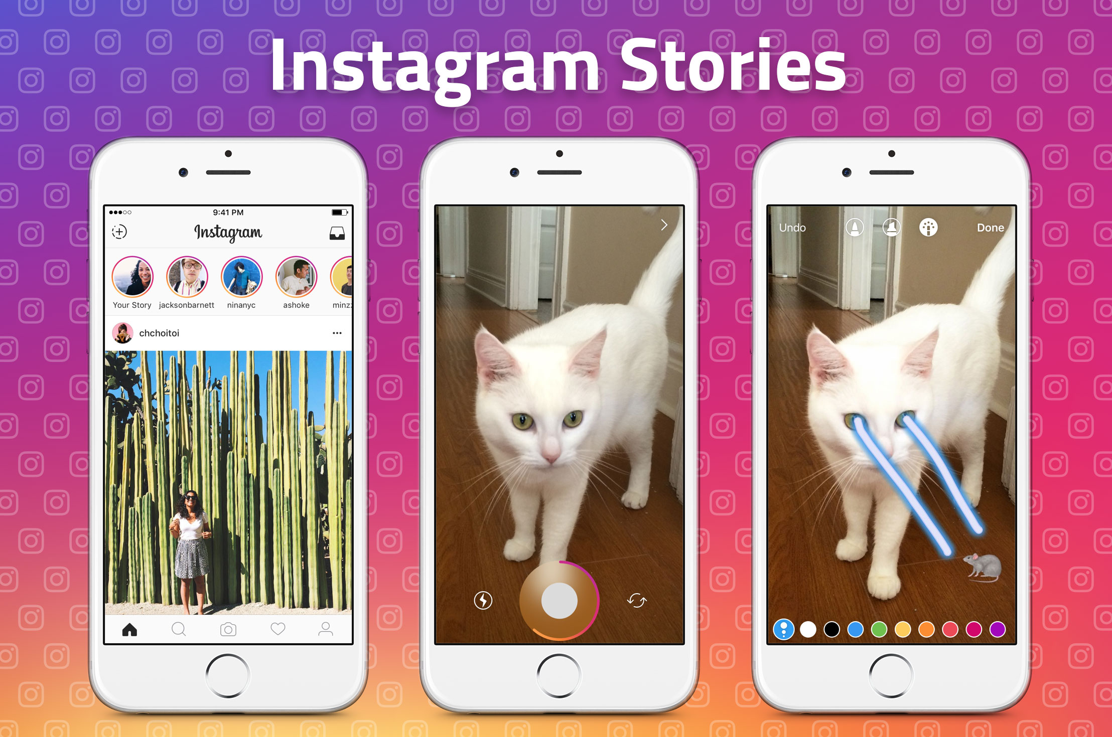 Instagram launches “Stories,” a Snapchatty feature for imperfect sharing | TechCrunch